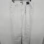 Express White Slim Hyper Stretch Jeans image number 1
