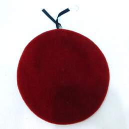 Vintage Old French Red Beret Paratroopers Commando D'Assaut Military Cap Hat