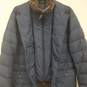 Mens Blue Polar-Tech Long Sleeve Pockets Full Zip Puffer Jacket Size 50 image number 3