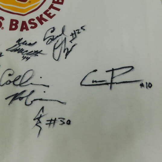 2005-06 USC Men's Basketball Team Signed Shirt image number 2
