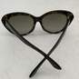 Gucci Womens Brown Gradient Full Rim Cat Eye Sunglasses With Box w/COA image number 7
