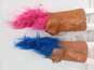 Vintage Pair of Rubies Troll Rubber Hand Puppets image number 4