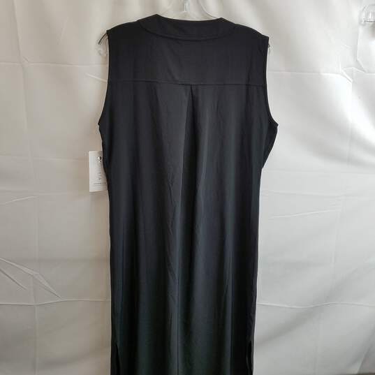 Athleta Women's Black Polyester Marlow Maxi Dress Size SP image number 2