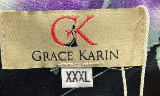 Grace Karin Mullticolor Casual Dress - Size XXXL image number 4