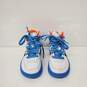 Adidas Youth Hoops Mid 3.0 Mickey & Friends Champion Blue & White High Top Sneakers Size 11K image number 1
