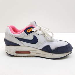 Nike Air Max 1 Pure Platinum Midnight Navy Women's Shoes Size 5 alternative image