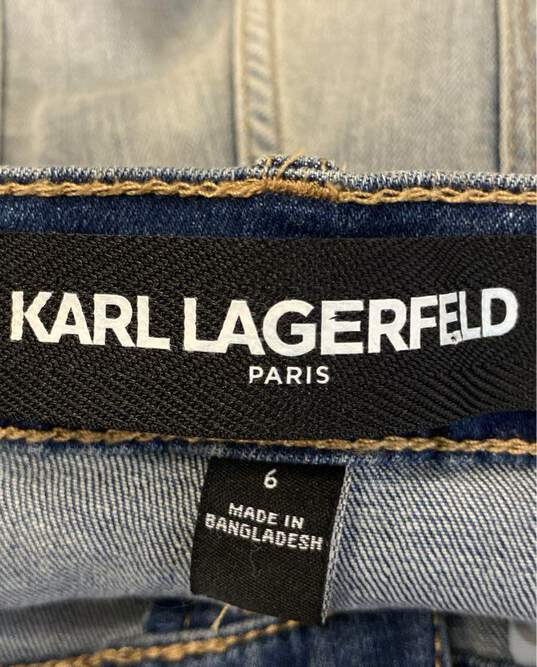 Karl Lagerfeld Blue Jeans - Size 6 image number 3