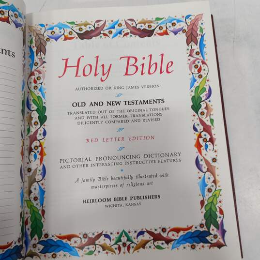 The New American Bible Translated From Original Red Letter Edition image number 2