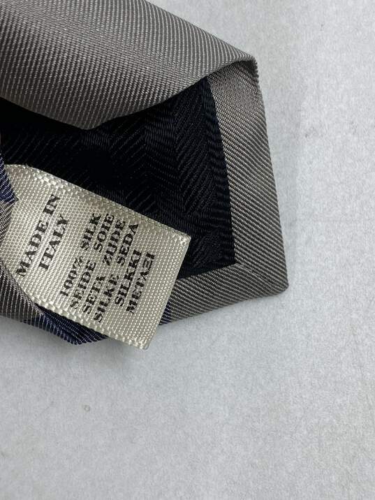 Burberry Gray Tie - Size One Size image number 4