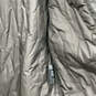 Mens Brown Leather Long Sleeve Pockets Full-Zip Motorcycle Jacket Size L image number 6