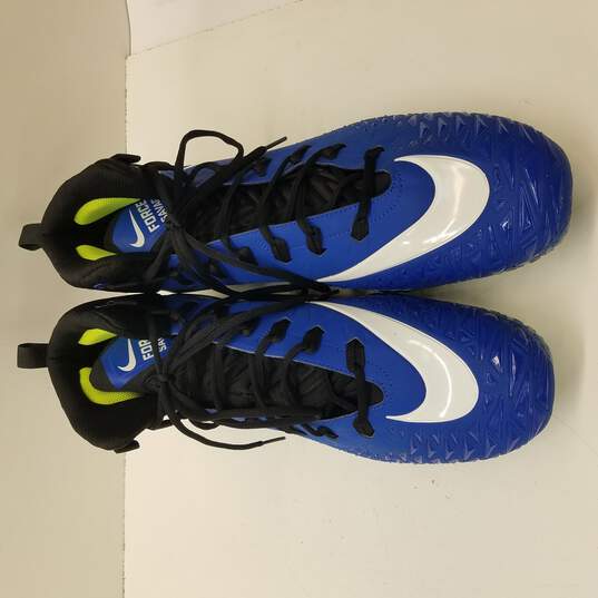 Nike Cleats Blue Mens Size 17 image number 8