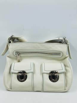Authentic Marc Jacobs Ivory Multi-Pocket Shoulder Bag