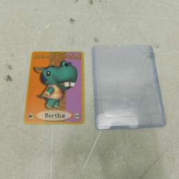 Very Rare Vintage Bertha Animal Crossing E-Reader Card 140