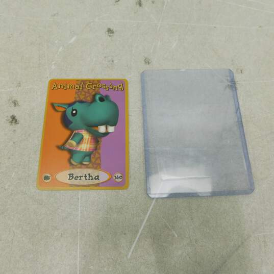 Very Rare Vintage Bertha Animal Crossing E-Reader Card 140 image number 1