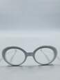 Calvin Klein White Oval Eyeglasses image number 2