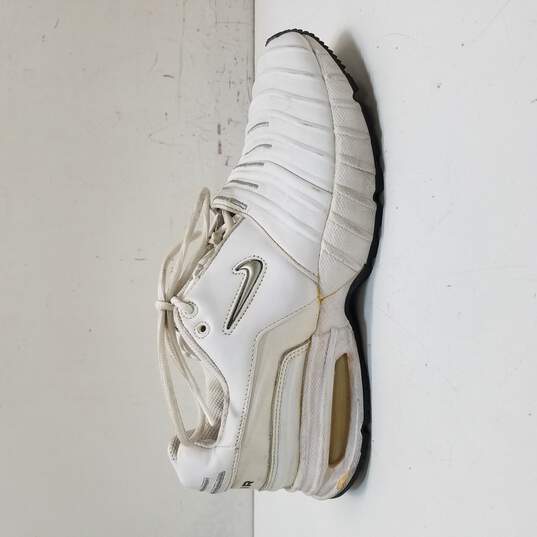 Buy Nike Max Turbulence White Leather Sneakers Size 11.5 | GoodwillFinds
