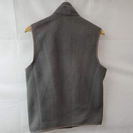 Patagonia Synchilla Gray Full Zip Fleece Vest Men's SM alternative image