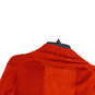 Womens Red Knitted Long Sleeve Stretch Open Front Cardigan Sweater Size M image number 4