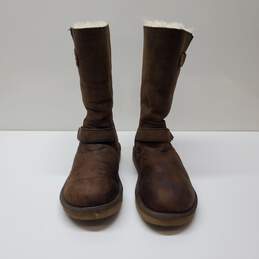 UGG Australia 5678 Leather Moto Harness Boots Kensington Brown Womens US 8 alternative image
