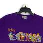 Walt Disney World Mens Purple Seven Dwarfs Crew Neck Pullover T-Shirt Size XL image number 3