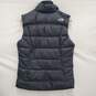 The North Face WM's 100% Polyester Blend Black Quilted Puffer Vest Size L image number 2