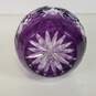 Crystal Decanter Purple Cut Crystal Artisan Decanter/Stopper image number 8