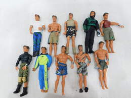 Lot of 10  12in Max Steel  Figures  with Some Accessories