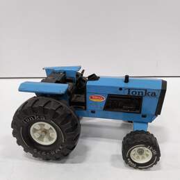 Vintage Blue Tonka Toy Tractor