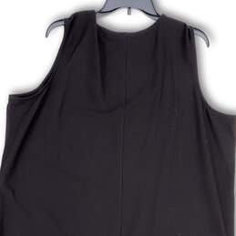 NWT Womens Black Sleeveless Round Neck Stretch Pullover Tank Top Size 2X alternative image
