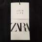 Zara Women Black Pants S NWT image number 4