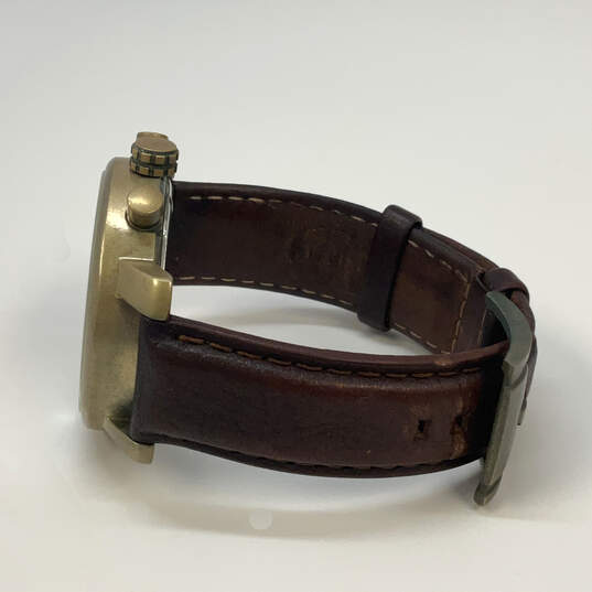 Designer Fossil Chronograph Round Dial Adjustable Strap Analog Wristwatch image number 2