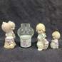 Precious Moments Figurines & Candle Holder Assorted 4pc Lot image number 3