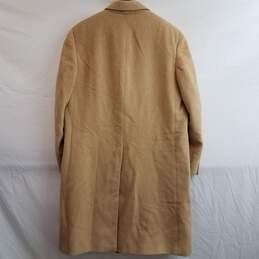 Malcom Kenneth 100% Mongolian Camel Hair Coat in Brown Size 40S alternative image