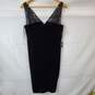 Express Black Velvet Lace Dress Size Medium with Tags image number 1