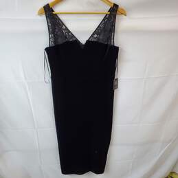 Express Black Velvet Lace Dress Size Medium with Tags