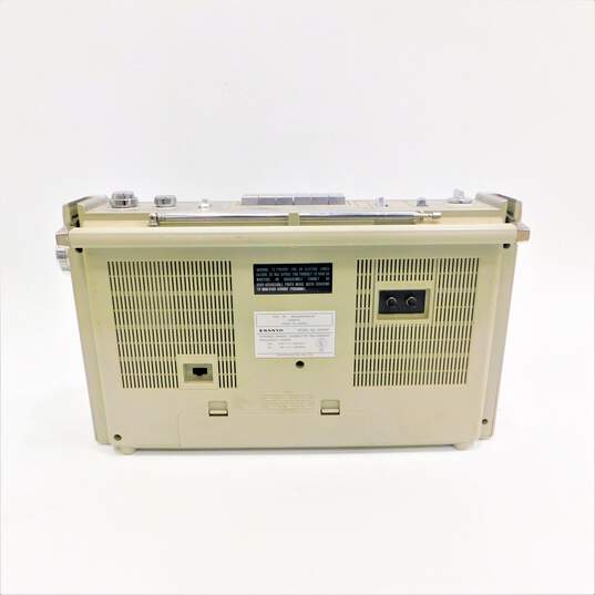 VNTG Sanyo Brand M9978F Model Stereo Radio Cassette Recorder (Parts and Repair) image number 2