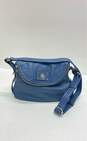 Marc Jacobs Leather Turnlock Shoulder Bag Blue image number 1