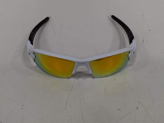 White Oakley Sunglasses In Case image number 2