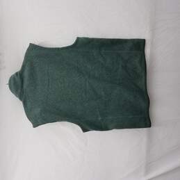 Patagonia Women's Green Fleece Full Zip Vest Size M alternative image