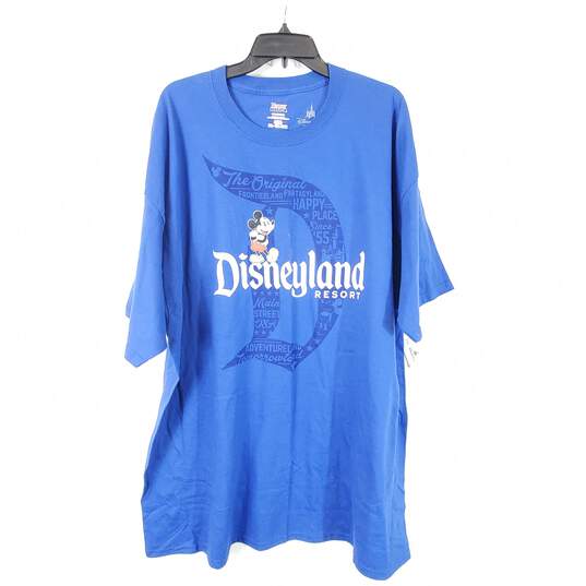 Disney Men Blue Disney Land Resort T Shirt Sz 3XL NWT image number 1