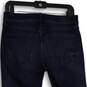NWT Womens Blue Denim Medium Wash Mid Rise Skinny Leg Ankle Jeans Size 8S image number 4