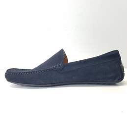 Hugo Boss Navy Blue Suede Driving Loafers Shoes Men's Size 43 alternative image