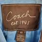 Coach Women Brown Logo Quilted Jacket XS image number 3