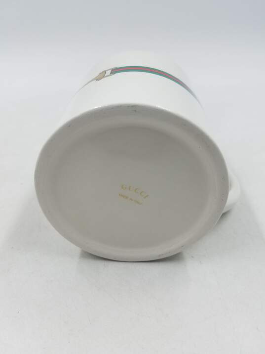 Authentic Gucci Horsebit White Mug Cup image number 6