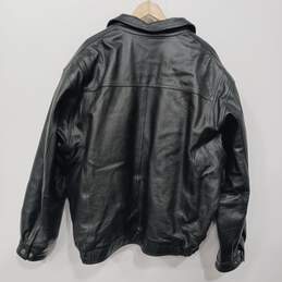Men’s Wilsons Leather Full-Zip Leather Bomber Jacket Sz 3XLT alternative image