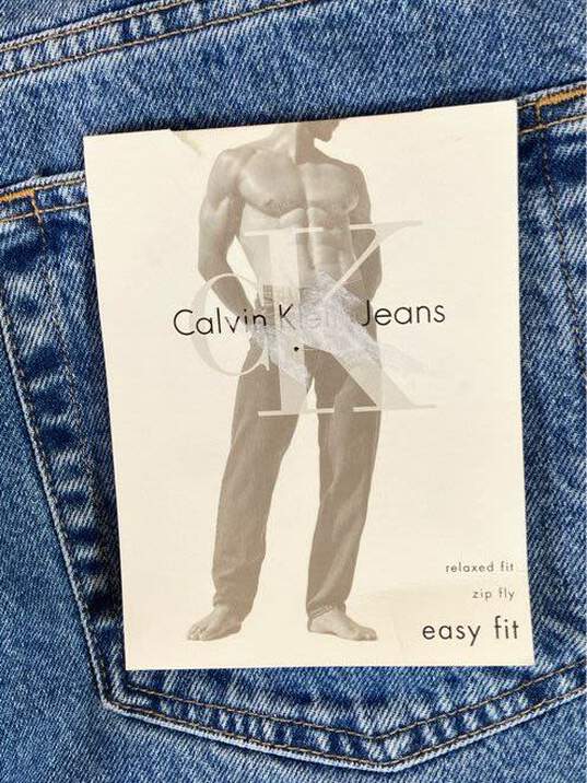 Calvin Klein Jeans Blue Easy Fit Jeans - Size 36x30 image number 3