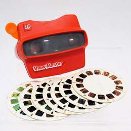 Vintage 3D View-Master Viewer w/ Sesame Street Reels