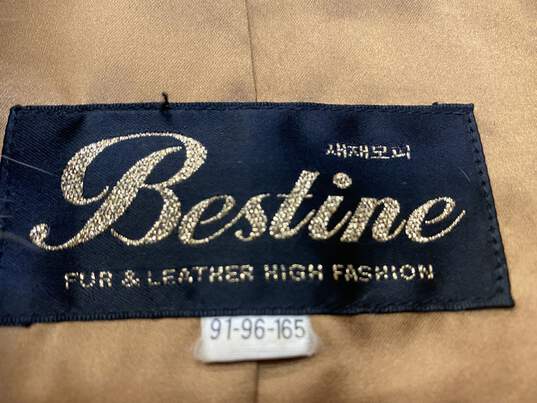 Bestine Vintage Brown Fur Coat - Size Large image number 5