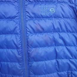 Mountain Hardwear Down Filled Blue Men's Full Zip Puffer Jacket Size S/P alternative image
