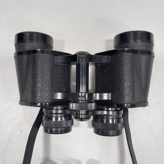 Vintage Mercury 7x35 Extra Wide Angle Fully Coated Optics Binoculars In Case image number 6